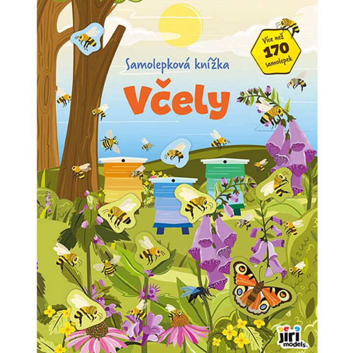 Samolepková knížka včely - Jiri Models