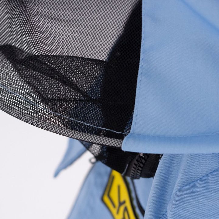 Včelařská bunda s kloboukem - modrá - Lysoň, vel.: S-XXL