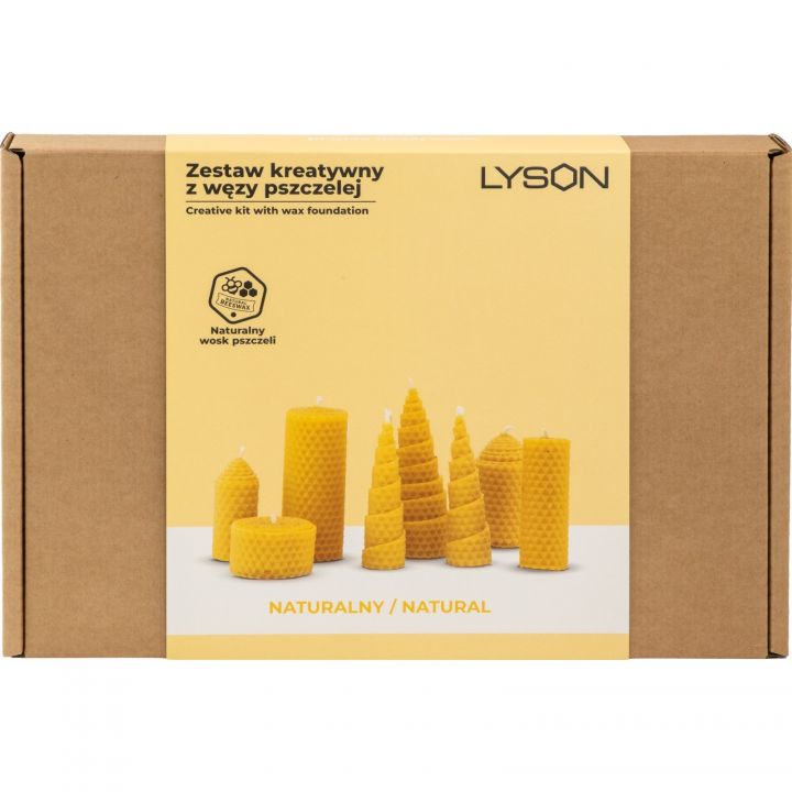 Kreativní sada z mezistěny - přírodní