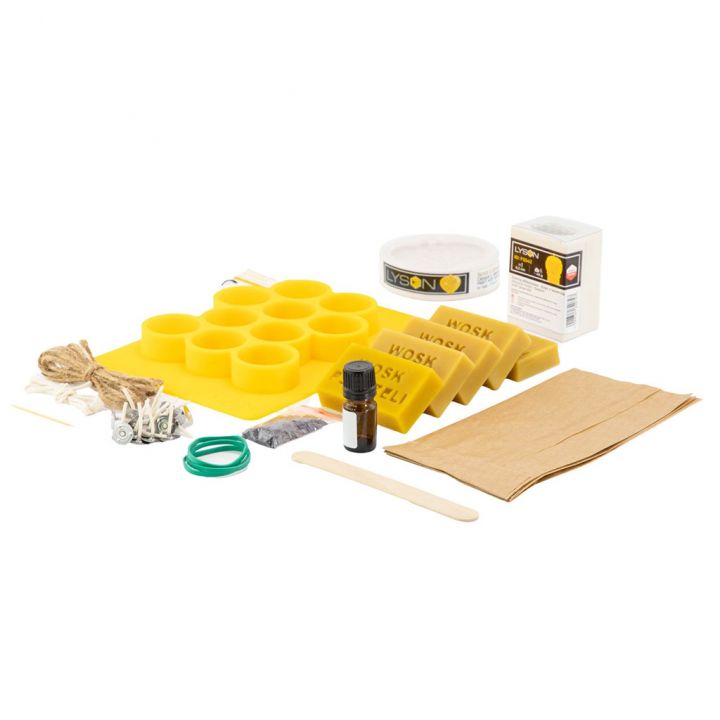 Kreativní sada na výrobu svíček – Levandulová