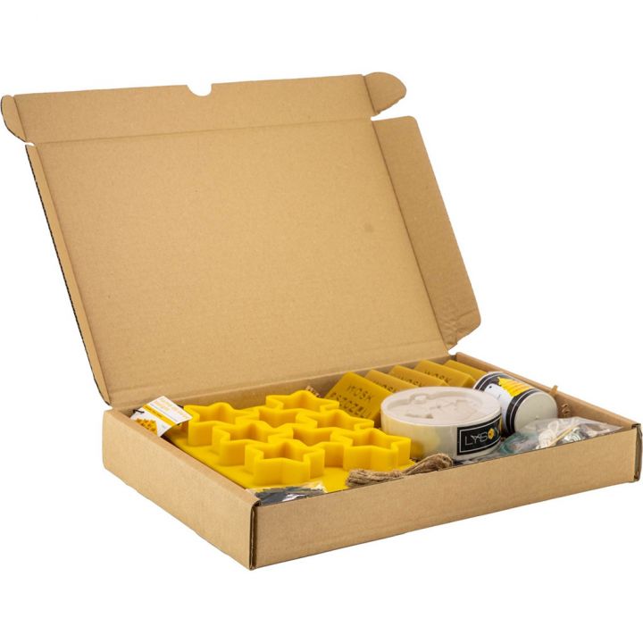 Kreativní sada na výrobu svíček - Vánoční