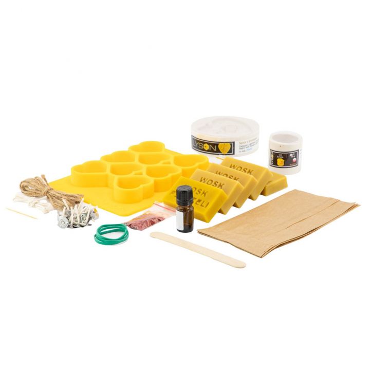 Kreativní sada na výrobu svíček – Romantická