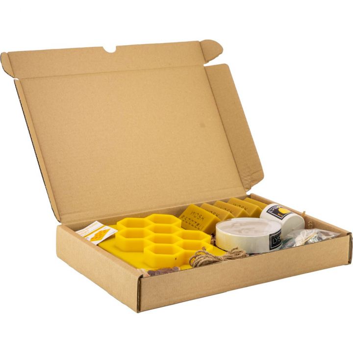 Kreativní sada na výrobu svíček - včelí motiv