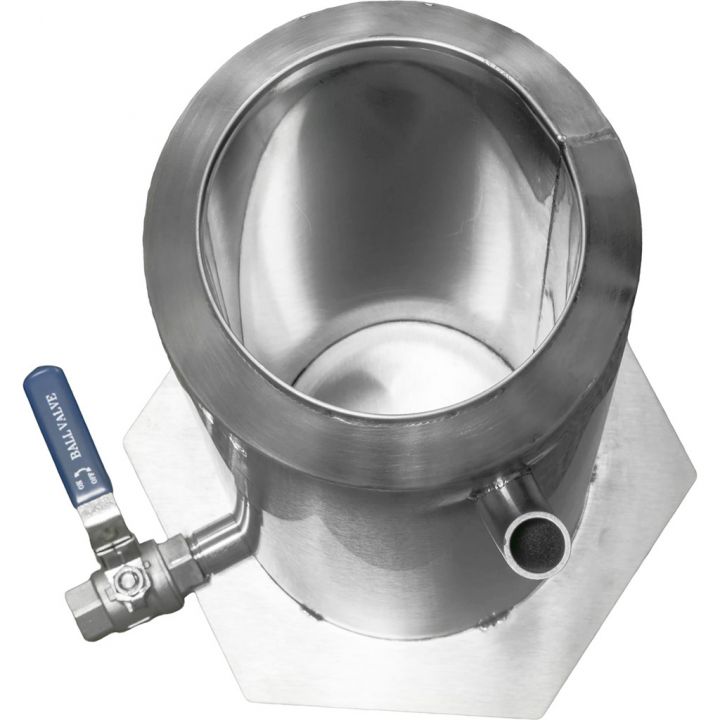 Sada držáků (3 ks) s nádobou pro výrobu svíček