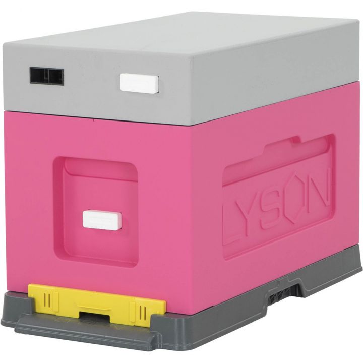 Plemenáč polystyrenový 39x24 - 6 rámků - šedo-zůžový