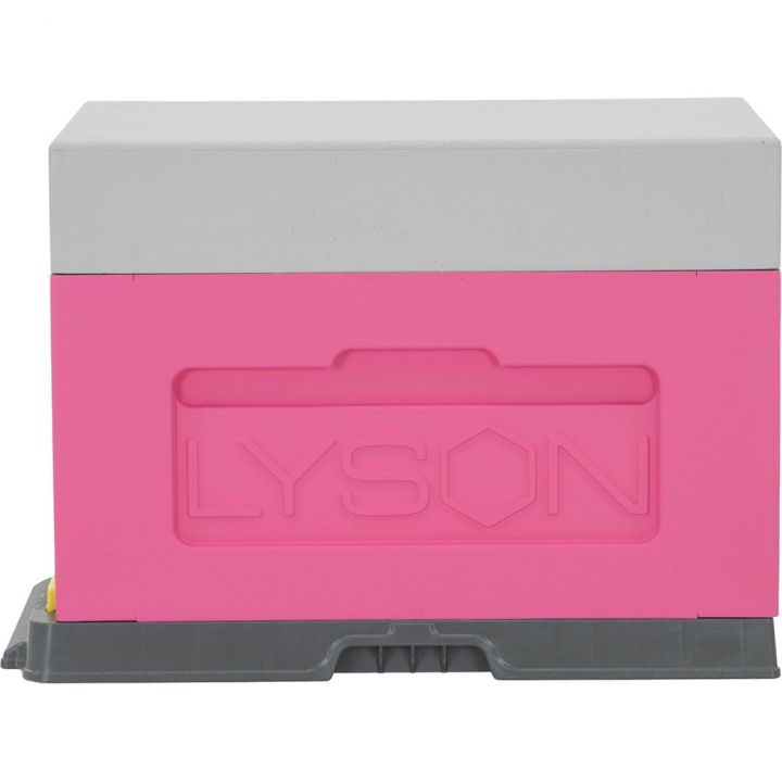 Plemenáč polystyrenový 39x24 - 6 rámků - šedo-zůžový