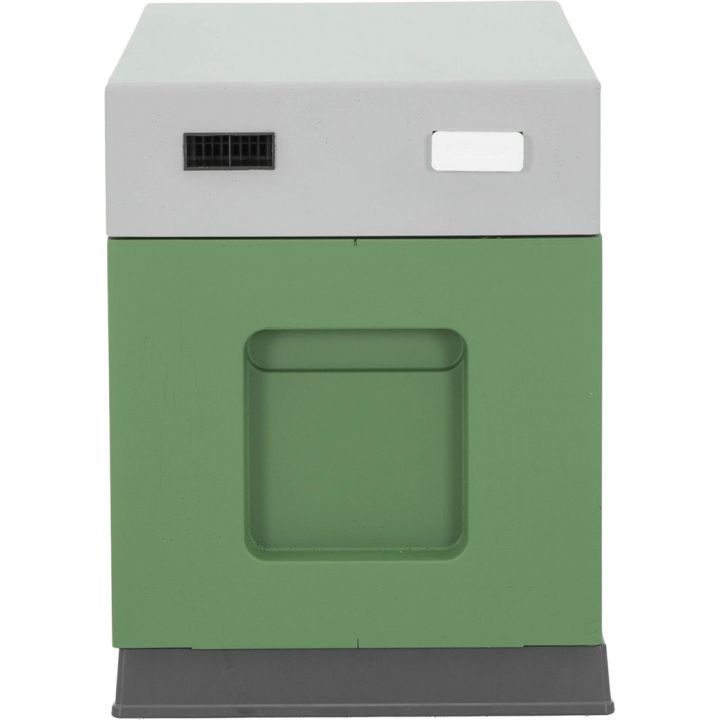 Plemenáč polystyrenový 39x24 - 6 rámků - šedo-zelený