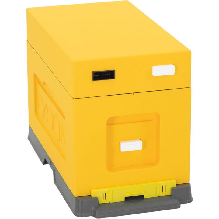 Plemenáč polystyrenový 39x24 - 6 rámků - žlutý