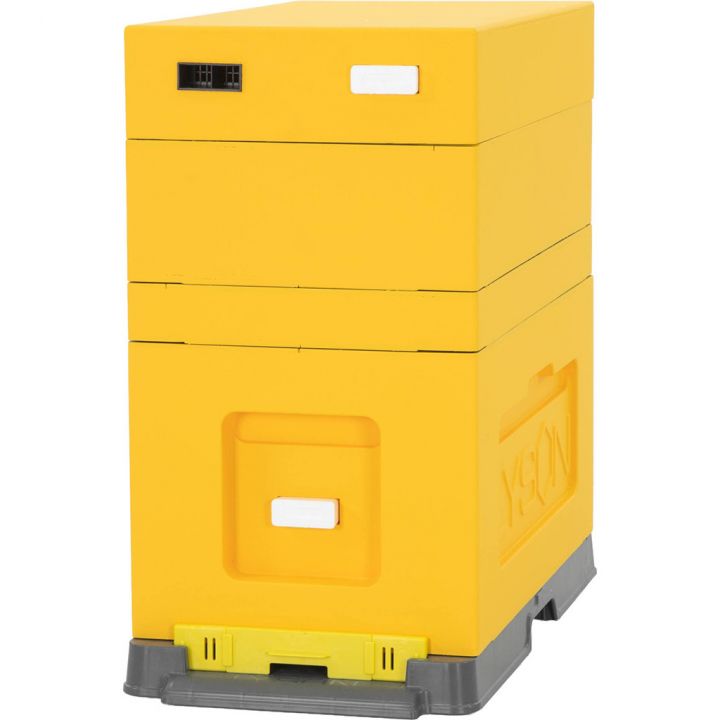 Plemenáč polystyrenový 39x24 - 6 rámků - žlutý