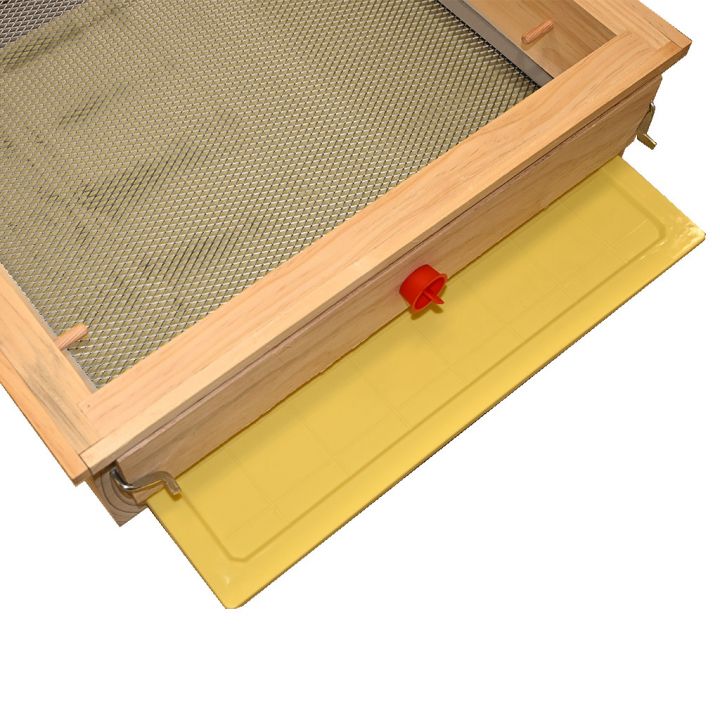 Celozasíťované varroa dno - Komplet s výsuvnou nerez mřížkou - 3 cm