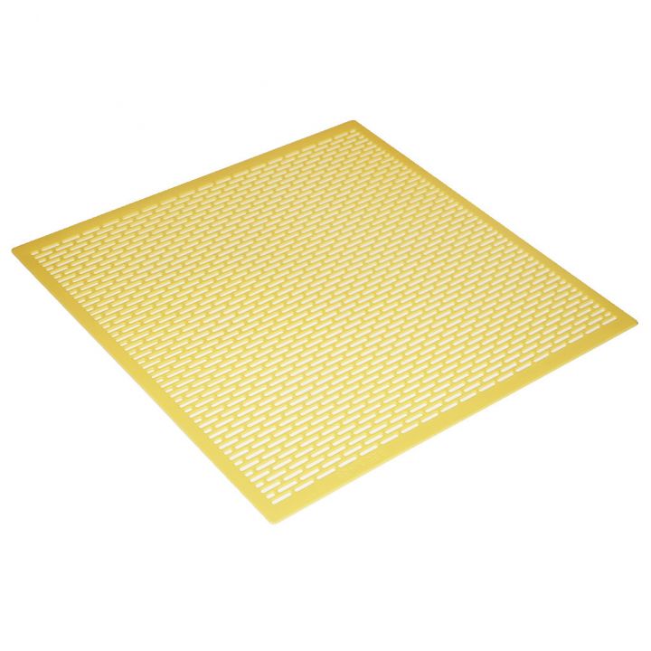 Mateří mřížka - střídavá - litý plast - 435x435 mm