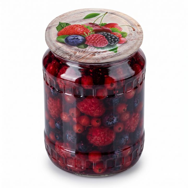 Zavařovací víčko na sklenici TO 82 - RTS - Fruit 6