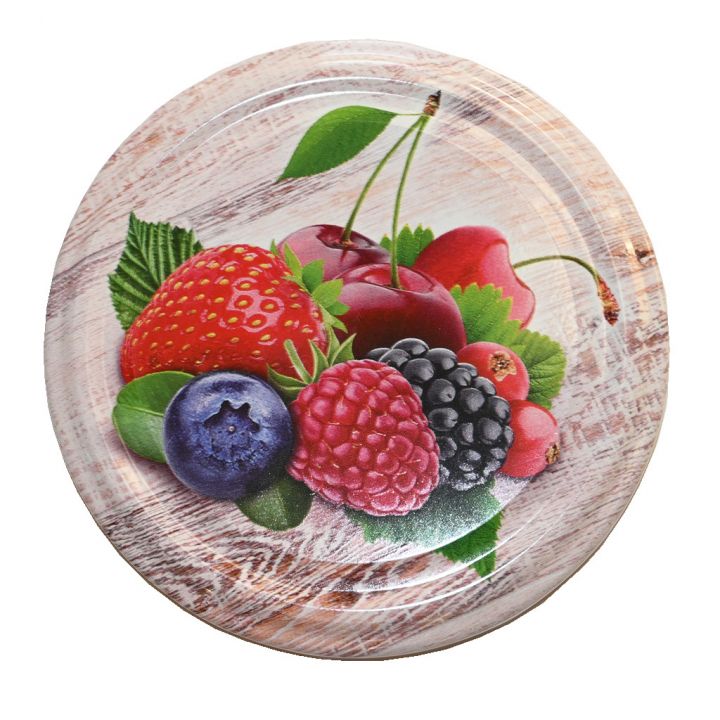 Zavařovací víčko na sklenici TO 82 - RTS - Fruit 6 - 700 ks - celá krabice