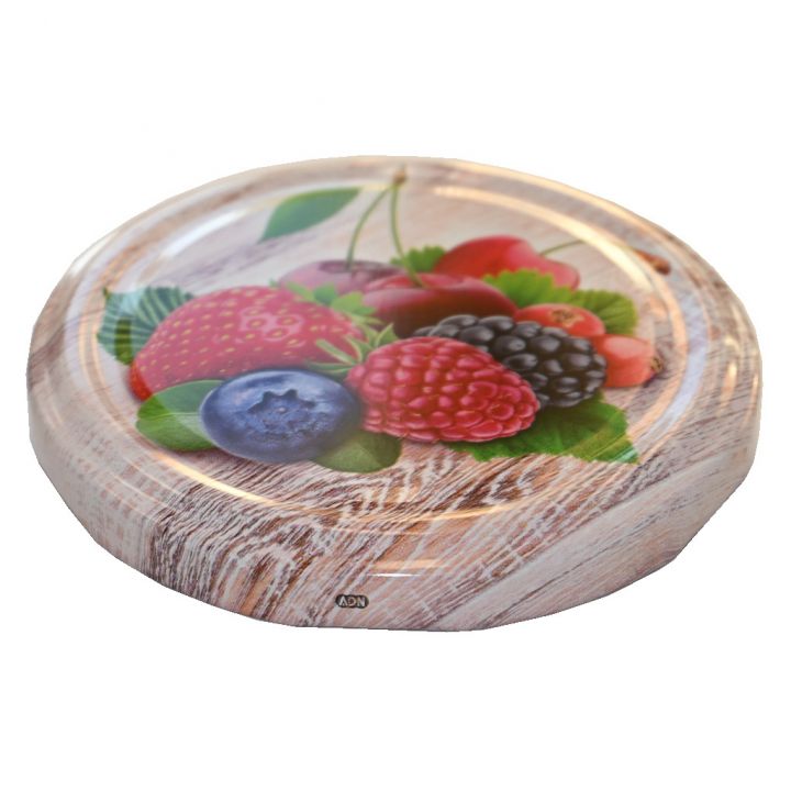 Zavařovací víčko na sklenici TO 82 - RTS - Fruit 6 - 700 ks - celá krabice