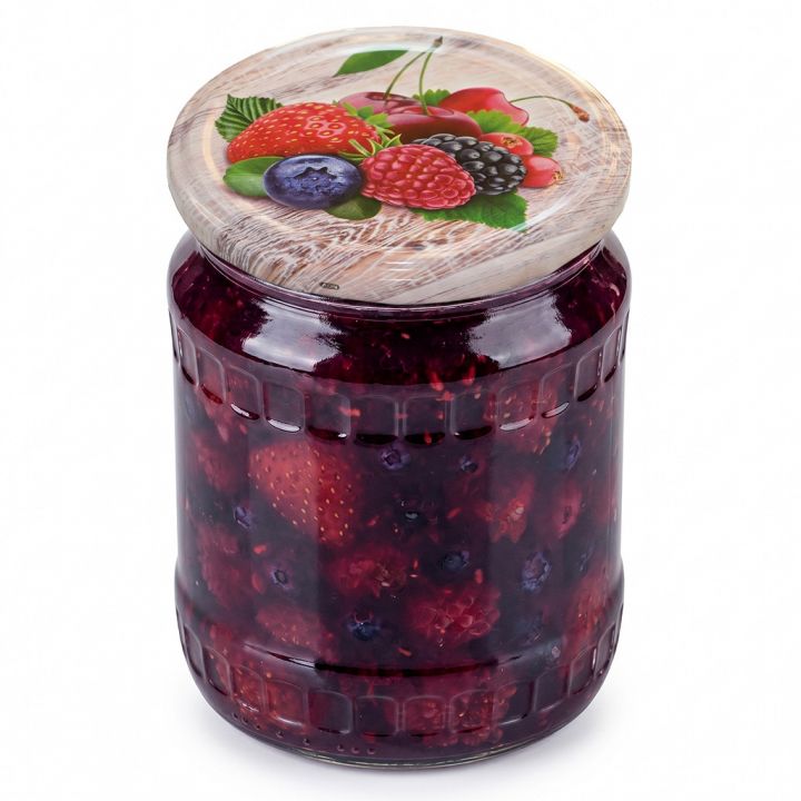 Zavařovací víčko na sklenici TO 82 - RTS - Fruit 6 - 700 ks - celá krabice