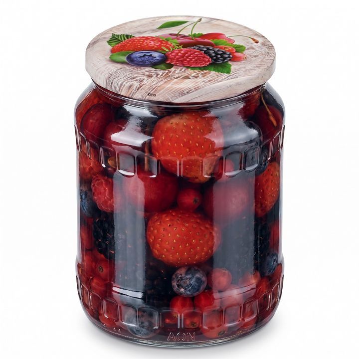 Zavařovací víčko na sklenici TO 82 - RTS - Fruit 6 - 700 ks - celá krabice