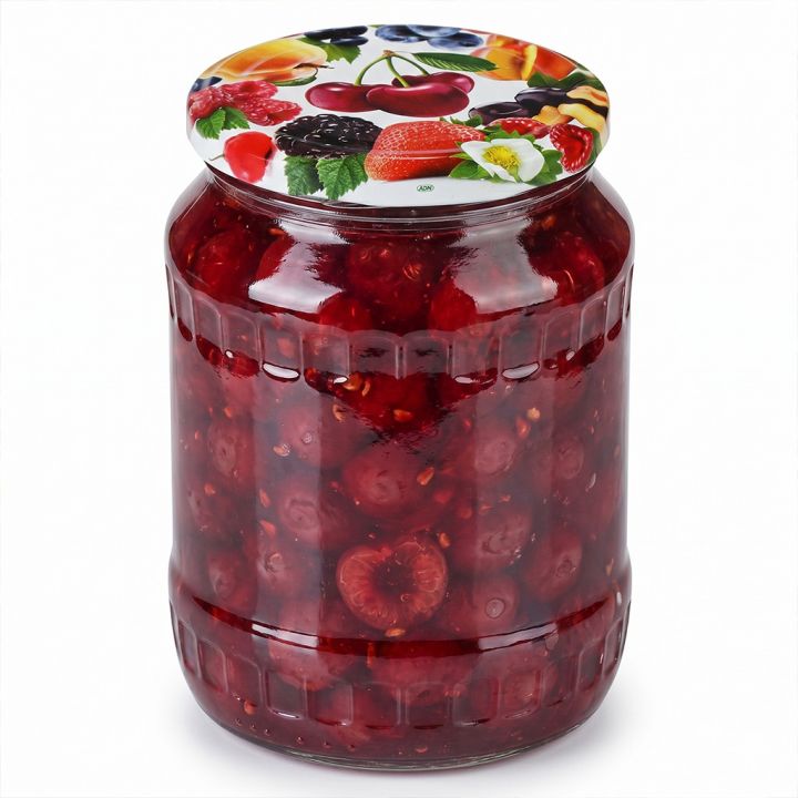 Zavařovací víčko na sklenici TO 82 - RTS - Fruit 1