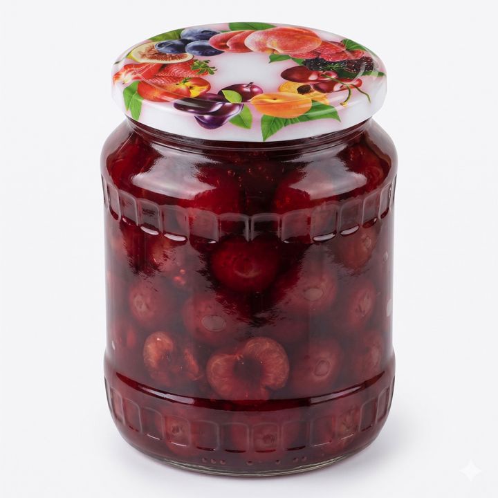 Zavařovací víčko na sklenici TO 82 - RTS - Fruit 2