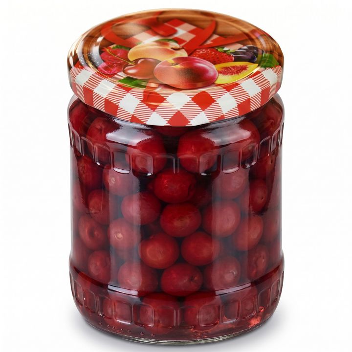Zavařovací víčko na sklenici TO 82 - RTS - Fruit 3