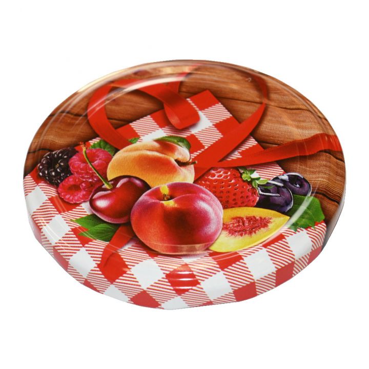 Zavařovací víčko na sklenici TO 82 - RTS - Fruit 3 - 700 ks - celá krabice
