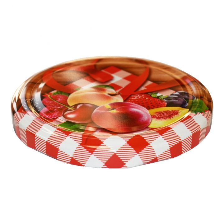 Zavařovací víčko na sklenici TO 82 - RTS - Fruit 3 - 700 ks - celá krabice
