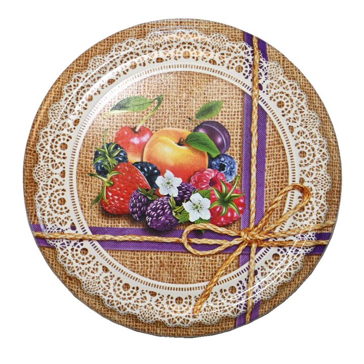 Zavařovací víčko na sklenici TO 82 - RTS - Fruit 4 - 700 ks - celá krabice