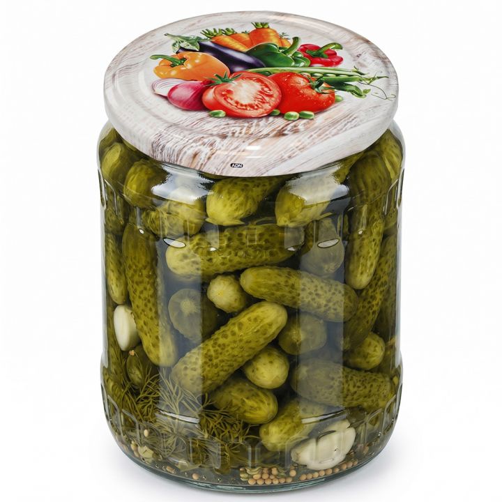 Zavařovací víčko na sklenici TO 82 - RTS - Zelenina 6 - 700 ks - celá krabice