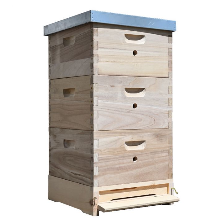 Úl 39x24 se 3 nástavky - Celodřevěný, odlehčený, cinkovaný