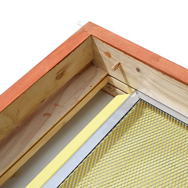 Celozasíťované varroa dno - Langstroth - komplet, nabarvené