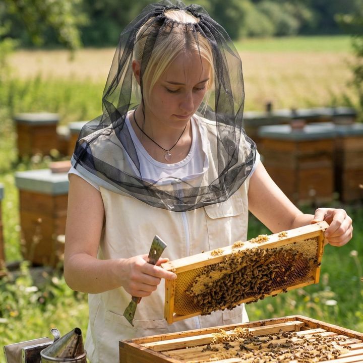 Ochranný závoj včelařský - POVČO