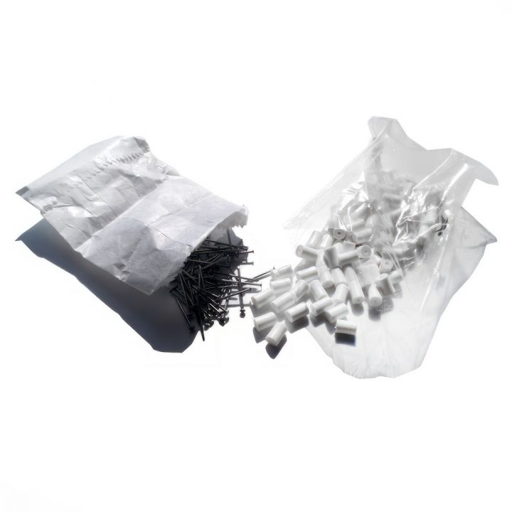 Mezerníky s hřeb. - bílé - 100 kusů