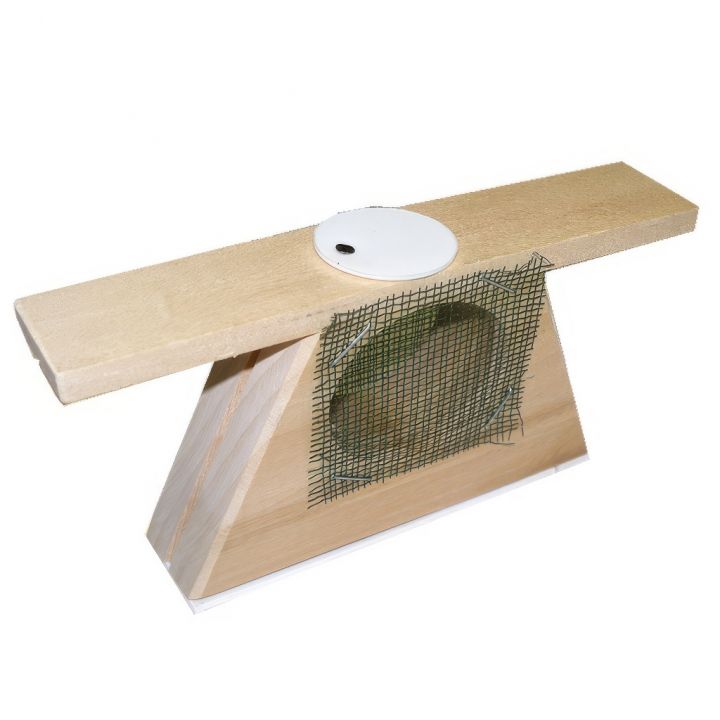 Přidávací klícka na matky - dřevěná - 13x7 cm