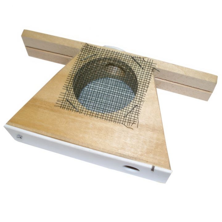 Přidávací klícka na matky - dřevěná - 13x7 cm