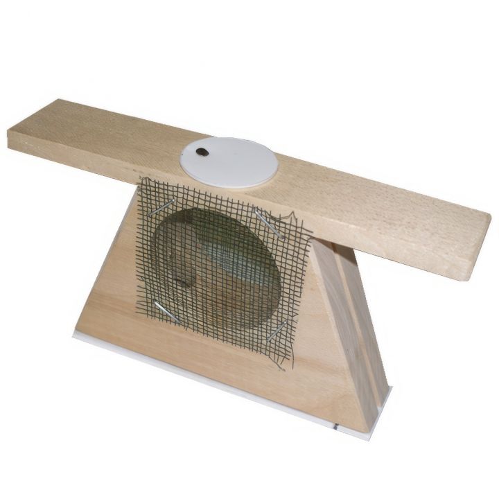 Přidávací klícka na matky - dřevěná - 13x7 cm