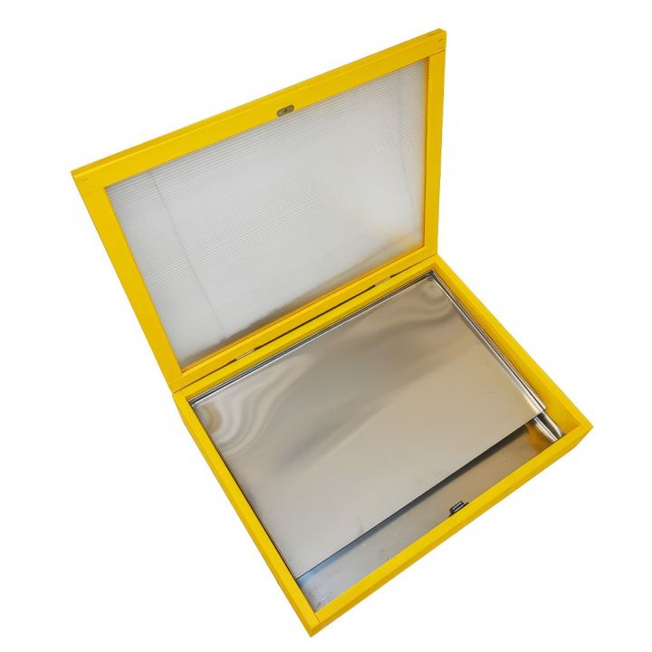 Tavidlo na vosk JaHan - sluneční, polykarbonát, nerezové 74,5x54 cm