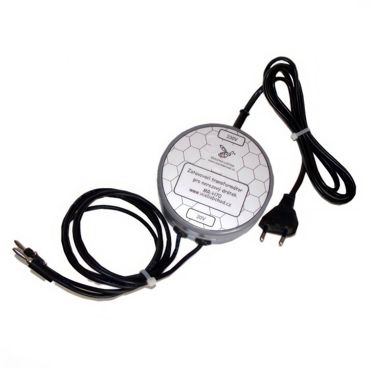 Trafo na zatavování mezistěn 24V - nerez dr.