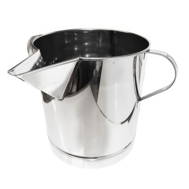 Kýbl s výlevkou pod medomet 14 kg – nerez