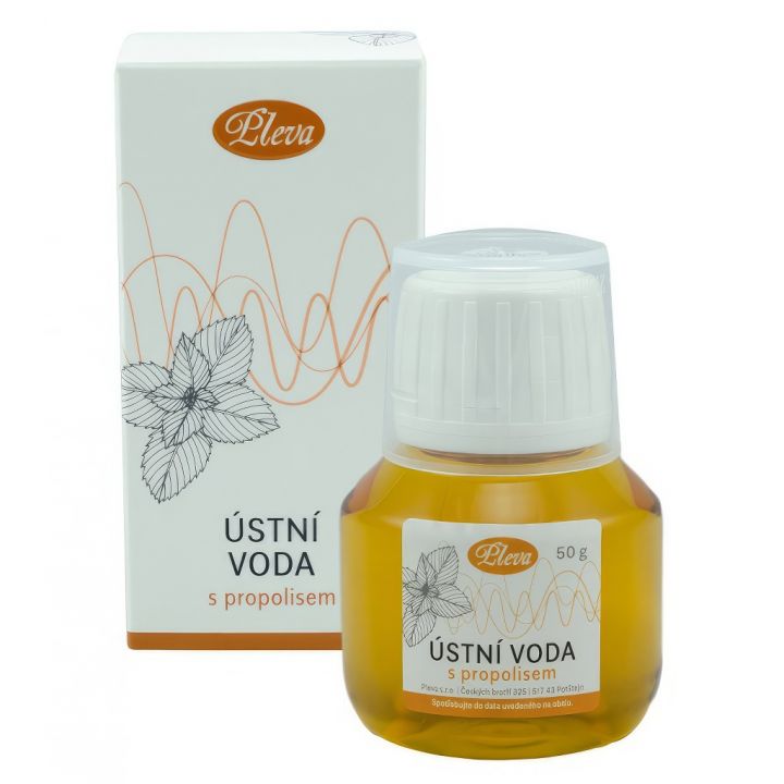 Pleva ústní voda s propolisem - 50 g