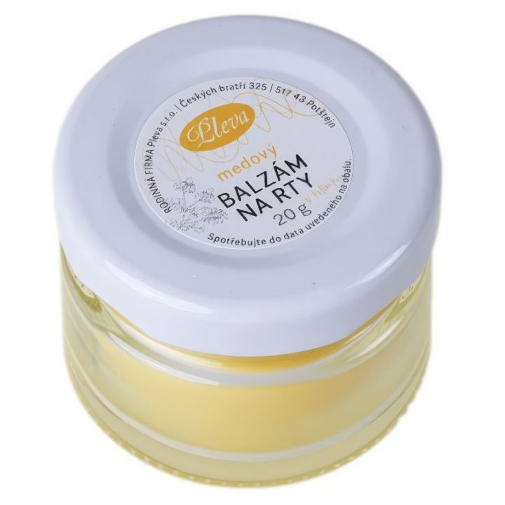 medovy-balzam-na-rty-02.jpg_1 Pleva Medový balzám na rty - kelímek - 15g