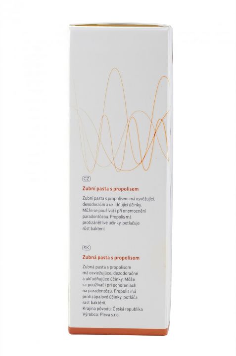 Pleva zubní pasta s propolisem - 75 g