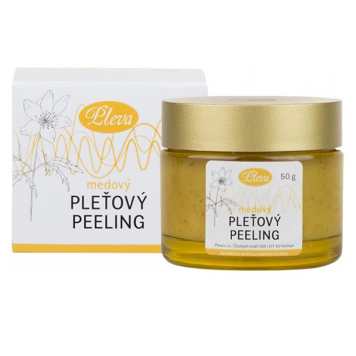 Pleva Medový pleťový peeling - 50g