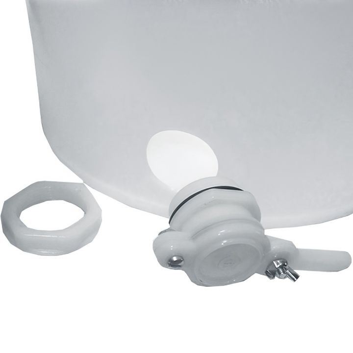 Stáčecí nádoba plast 35 - 40 kg bílá