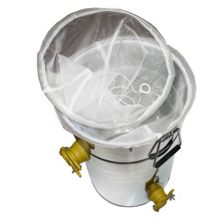 Stáčecí a čeřící nádoba 50 kg - pl. kohout