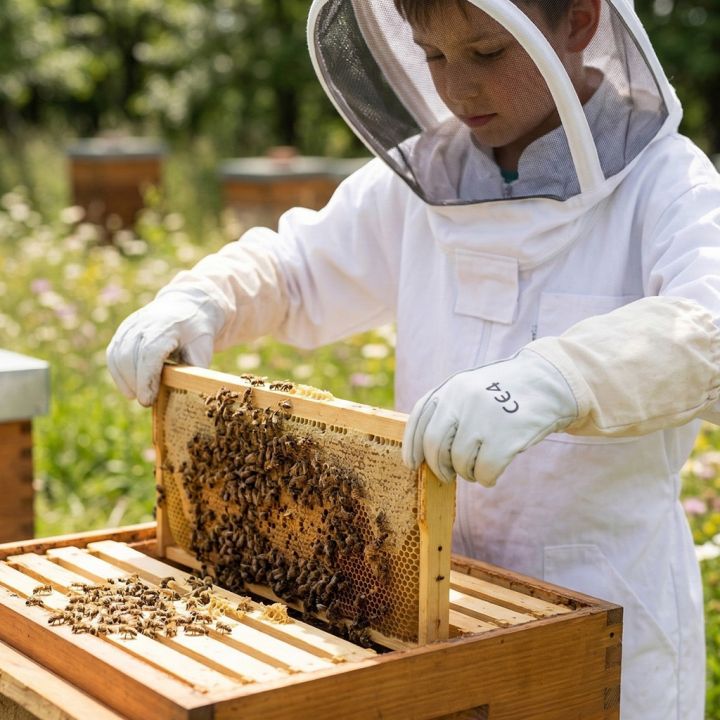 Ochranné včelařské rukavice - dětské