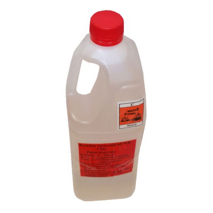 Kyselina mravenčí 65% - 1 L - OSOBNÍ ODBĚR