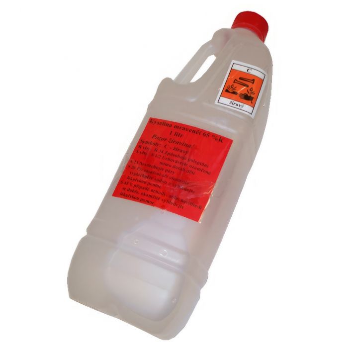 Kyselina mravenčí 65% - 1 L - OSOBNÍ ODBĚR
