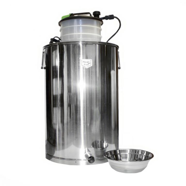 Vařák na vosk a vyvíječ páry 2 kw - nerez