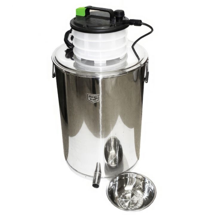 Vařák na vosk a vyvíječ páry 2 kw - nerez