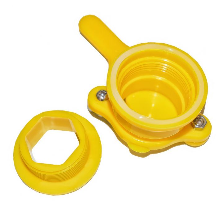 Kohout - plast - žlutý