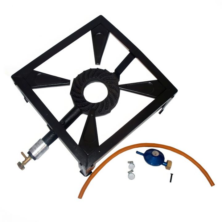 Průmyslový plynový vařič - čtverhranný